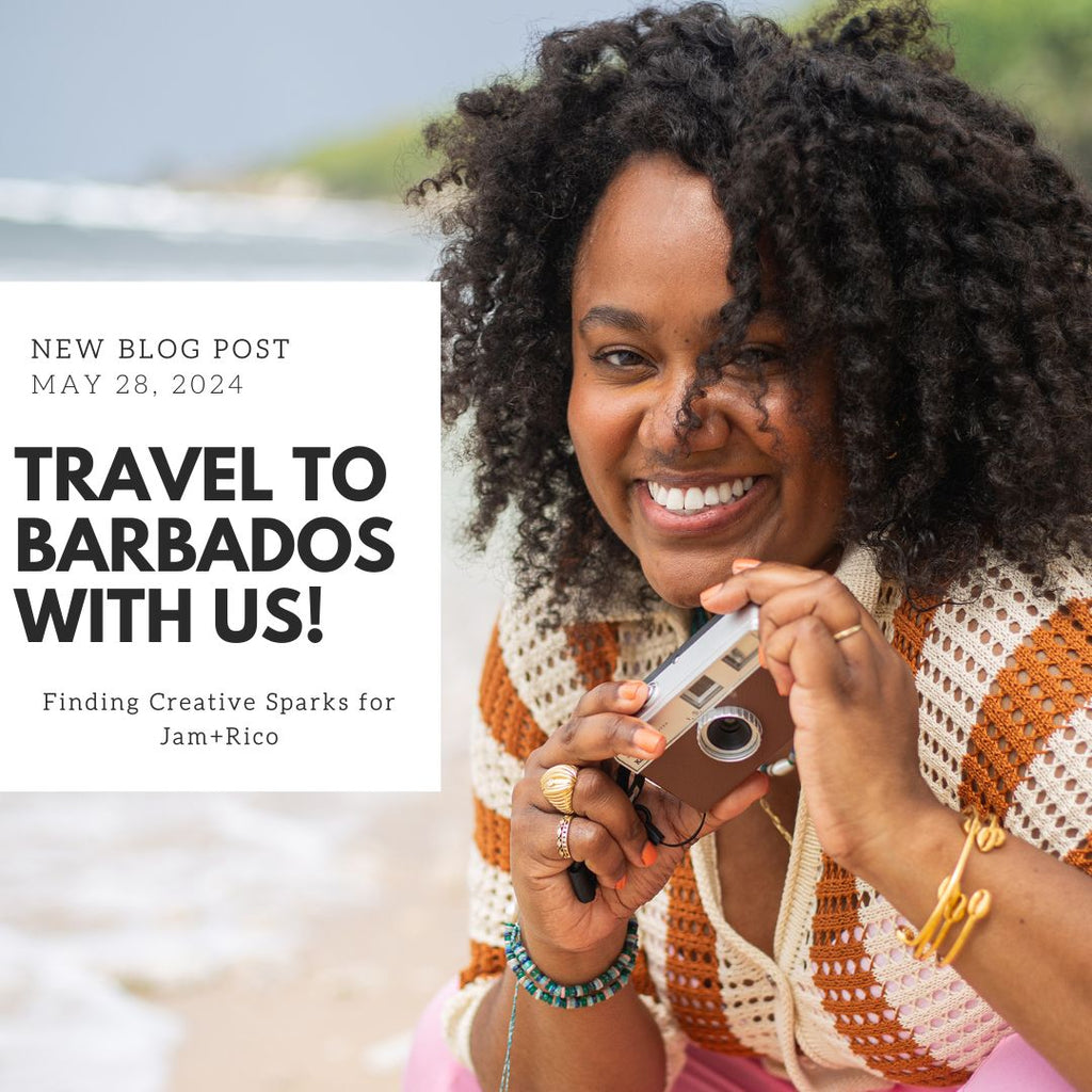 Our Inspirational Journey to Barbados: Finding Creative Sparks for Jam+Rico